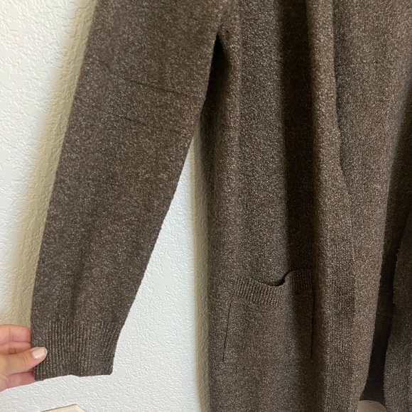 Olive + Oak Brown Hooded Cardigan - Picture 2 of 8